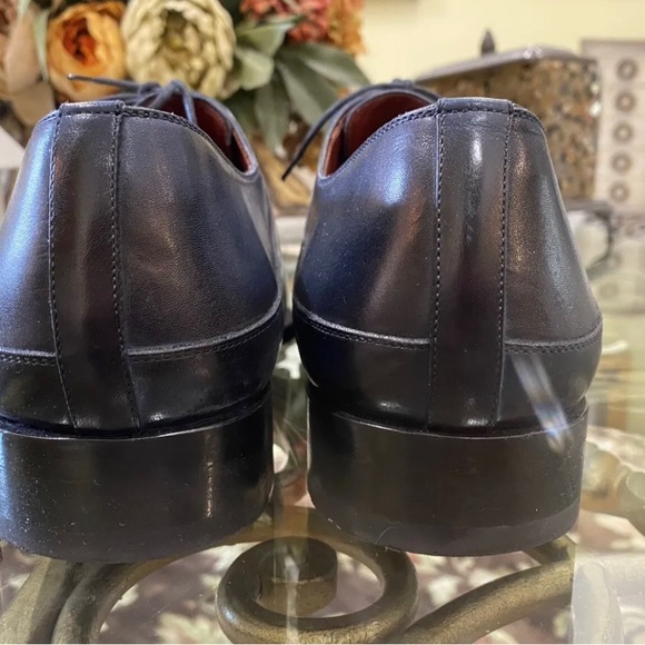 BLUE SOLE SHOES Lutisburg Navy Lace Up Dress Shoes (12) - Picture 12 of 12